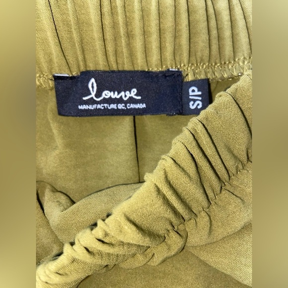 Women’s‎ LOUVE made in Quebec short flowy skirt with pockets size small - Picture 6 of 13